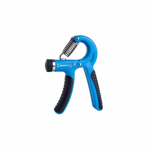 Adjustable Power Hand Grip Forearm Exerciser Gripper Strengthener Trainer 5-60Kg Blue