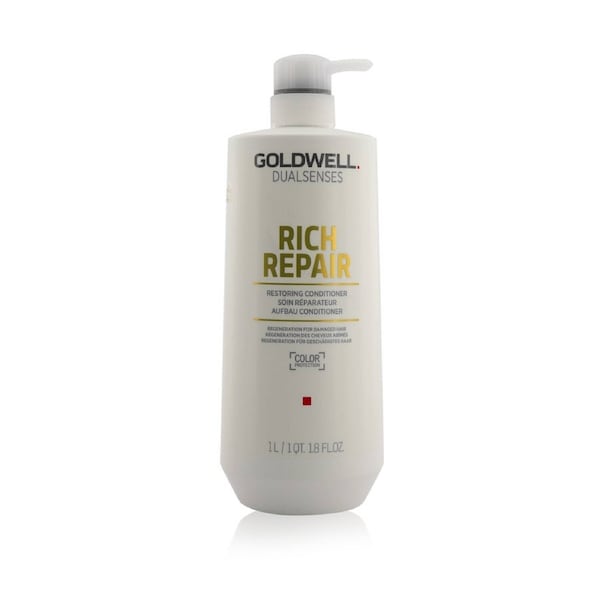Goldwell Dual Senses Rich Repair Restoring Conditioner (Regeneration For Damaged Hair) 1000ml/33.8oz 1000ml/33.8oz