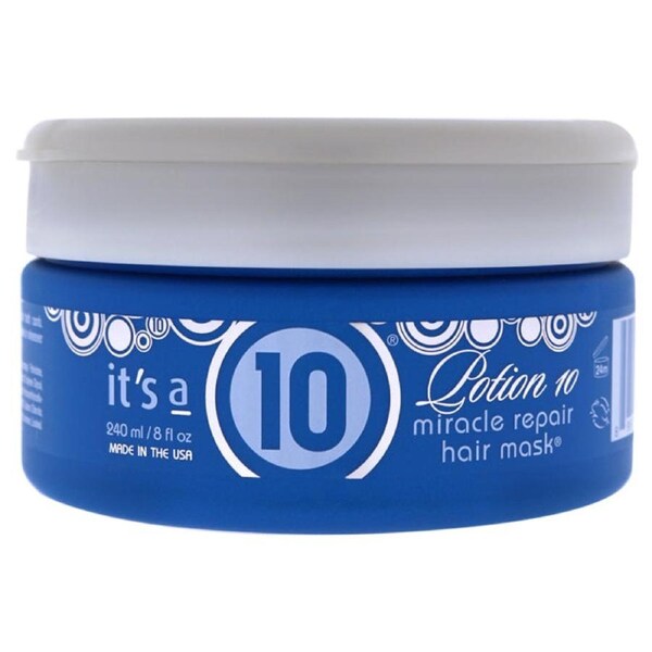 Its A 10 Potion 10 Miracle Instant Repair Hair Mask by Its A 10 for Unisex - 8 oz Masque 8 oz