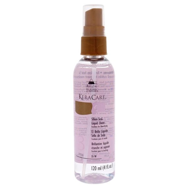 KeraCare Silken Seal Liquid Sheen by Avlon for Unisex - 4 oz Spray 4 oz