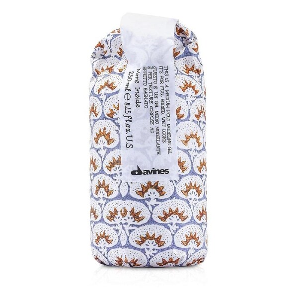 Davines More Inside This Is A Medium Hold Modeling Gel (For Full Bodied, Wet Looks) 250ml/8.45oz 250ml/8.45oz