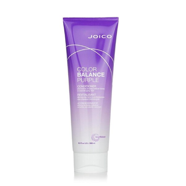Joico Color Balance Purple Conditioner (Eliminates Brassy/Yellow Tones In Blonde/Gray Hair) 250ml/ 8.5oz 250ml/ 8.5oz