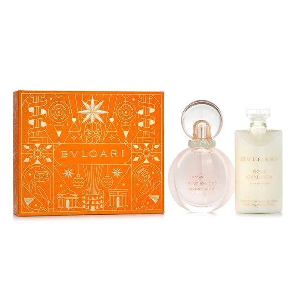 Bvlgari Rose Goldea Blossom Delight Xmas Set: Eau De Parfum 50ml + Body Lotion 75ml 2pcs 2pcs
