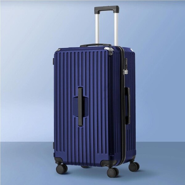 Mazam 28" Luggage Suitcase Trolley Set Travel TSA Lock Hard Case Lightweight Navy