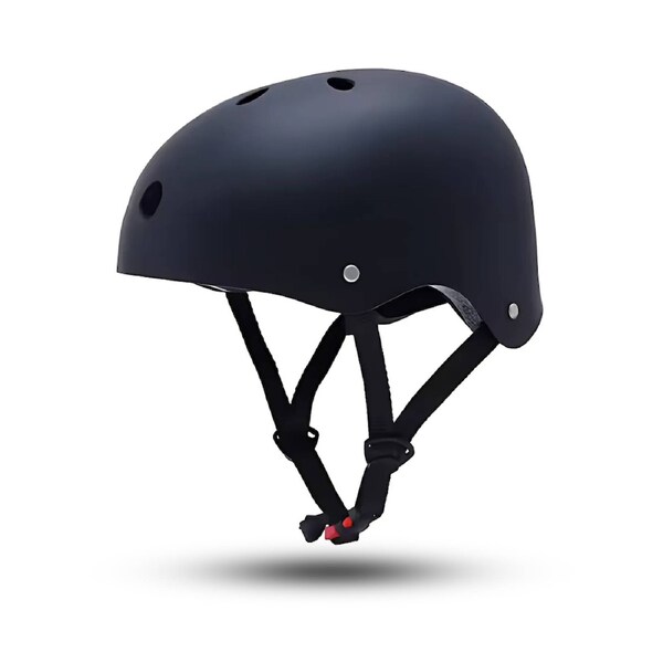 AHA Kids Hard-Shell Lightweight Bike Helmet in Black Large