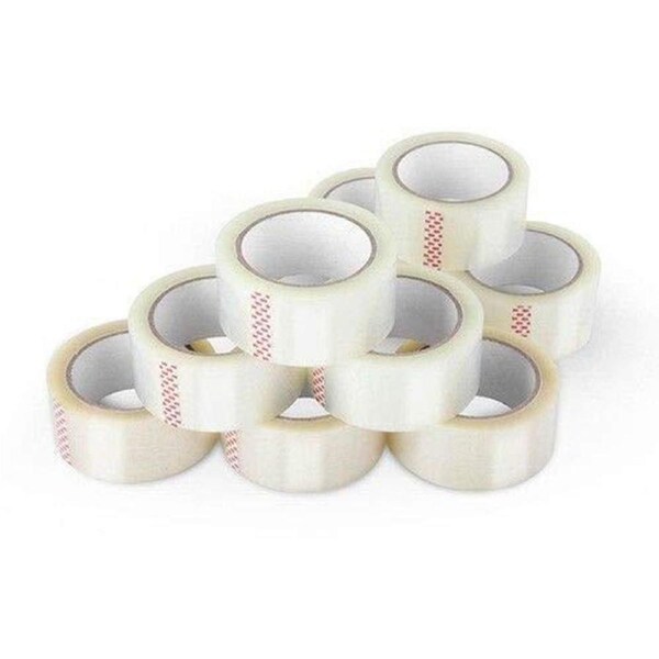 Clear Packing Tape - Strong & Adhesive 36 Rolls
