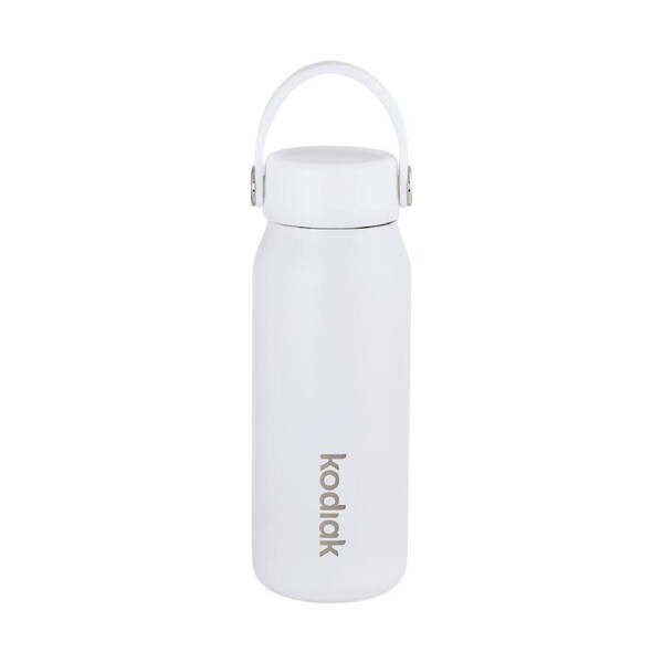 Kodiak Impact 250ml Insulated Stainless Steel Bottle Leakproof Lid White Mist