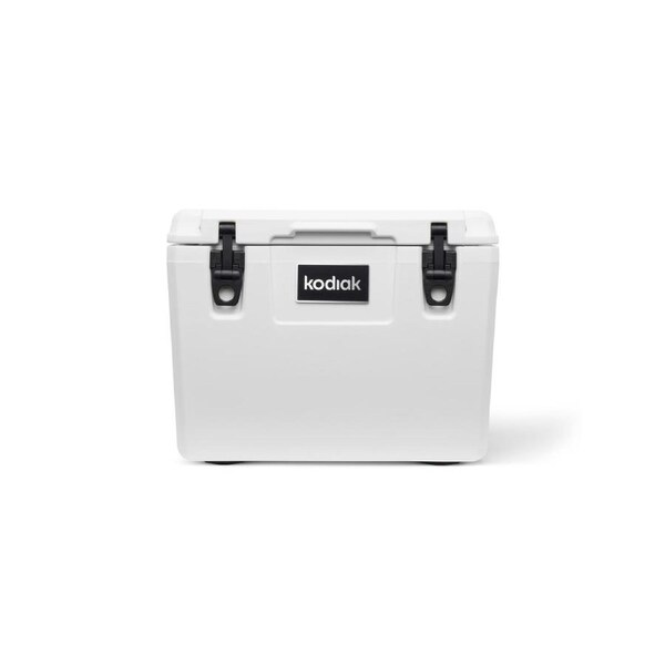 Kodiak 32L Hard Cooler Ice Box 5 Day Ice Retention Camping White