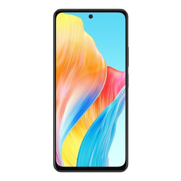 OPPO A58 (Dual Sim, 128GB/6GB, Unlocked) - Glowing Black Black