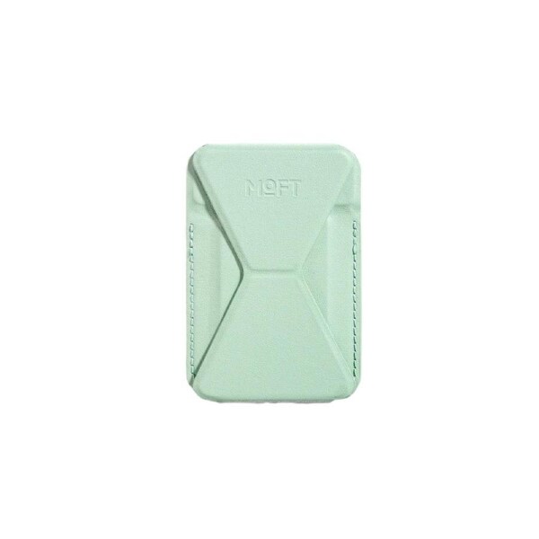 MOFT Snap-On iPhone Stand & Wallet (MOVAS) Peppermint