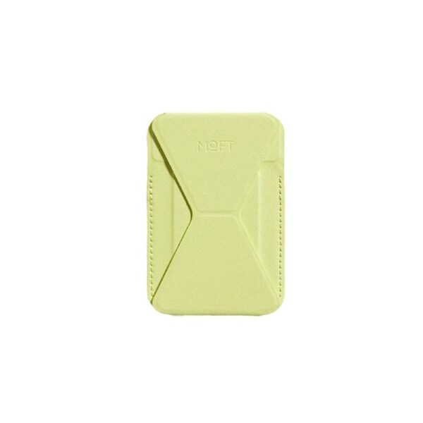 MOFT Snap-On iPhone Stand & Wallet (MOVAS) Soft Avocado