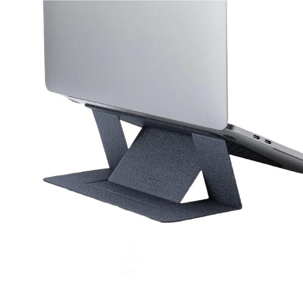 MOFT Adhesive Laptop Stand Space Gray