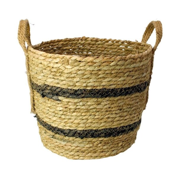 Seagrass Rope Storage Basket Natural Large