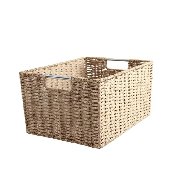 Chattel Storage Basket Beige Large