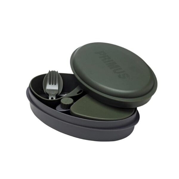 Primus Meal Set 8 Piece Outdoor Camping Picnic Dining Kit Cup Plates Spork