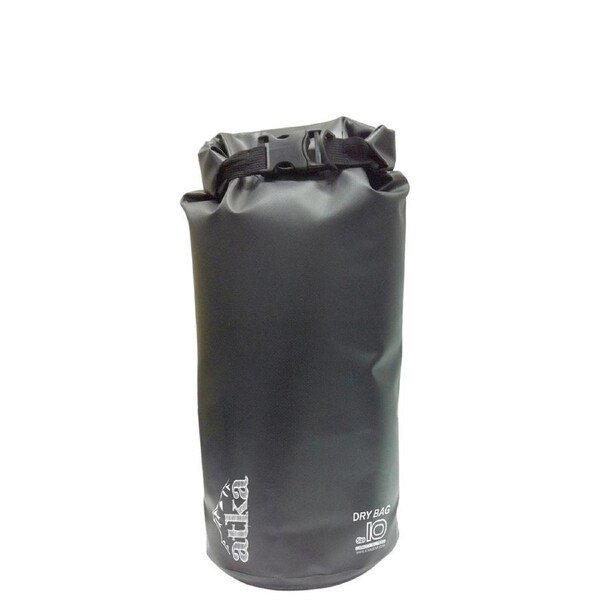Atka 10L Dry Bag Waterproof Storage Sack Camping Kayak Boating Gear Black