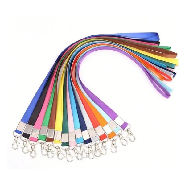 Coloured Lanyard Green