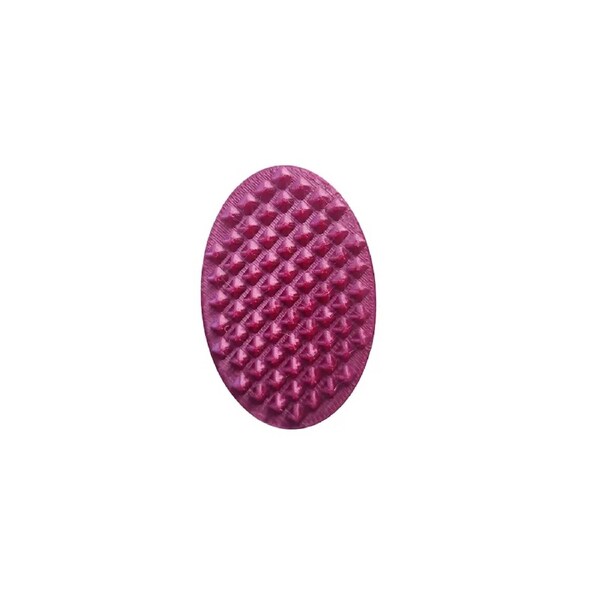 Spiked Oval Mini Fidget Pink