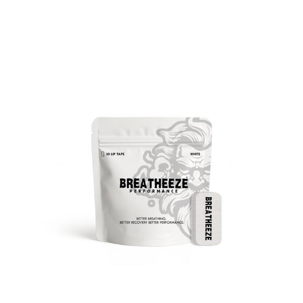 Breatheeze Lip Tape - 30 Pack White