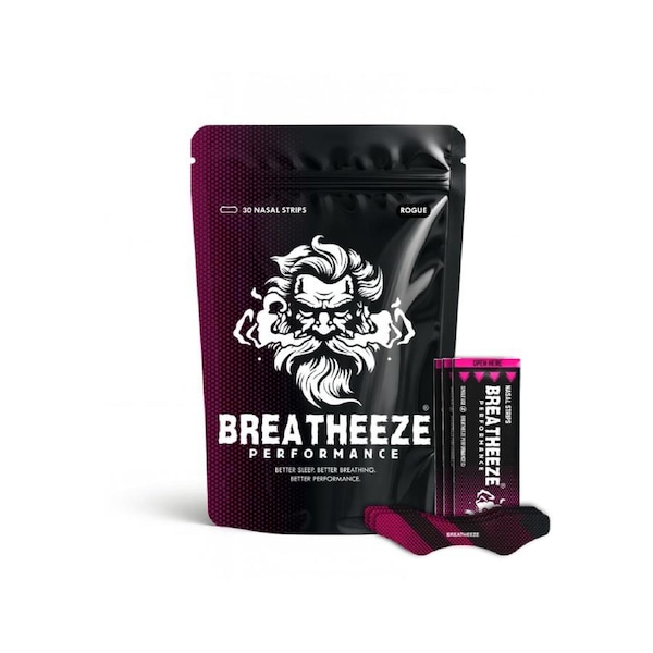 Breatheeze Boost Nasal Strips - 30 Pack Rogue