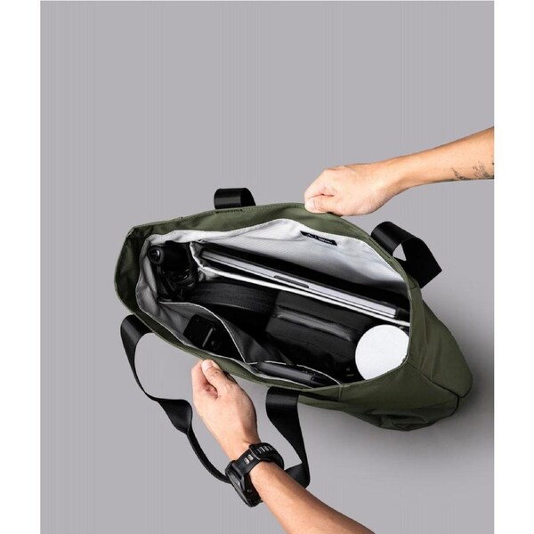 ALPAKA Elements Tote Bag 9L / 14.5L / 20L Open Top with Magnetic Closure Large / Green