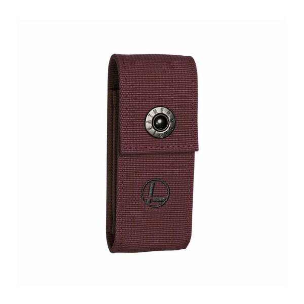 Leatherman Nylon Sheath Medium Large Ballistic Multi Tool Holster Black Snap Closure Cranberry / Medium