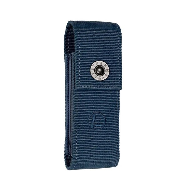 Leatherman Nylon Sheath Medium Large Ballistic Multi Tool Holster Black Snap Closure Midnight / Large