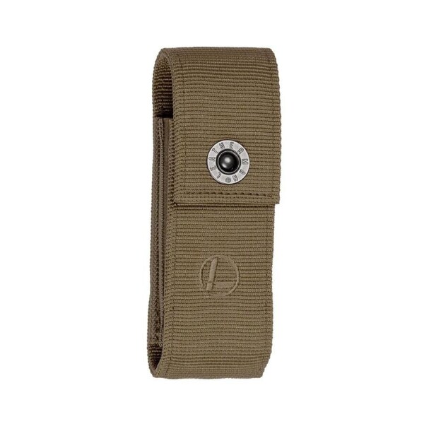 Leatherman Nylon Sheath Medium Large Ballistic Multi Tool Holster Black Snap Closure Bronze / Large