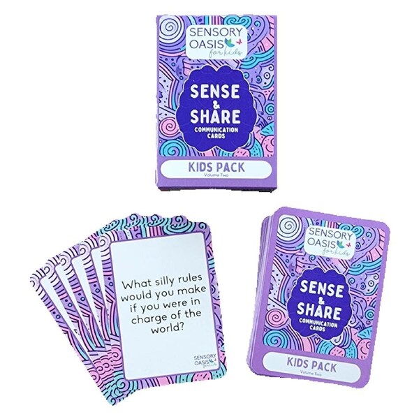 Sense & Share Communication Cards - Kids Pack Volume 2