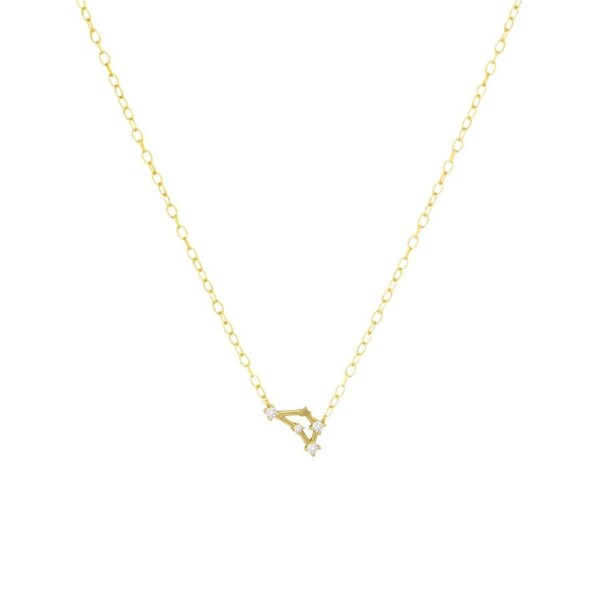 Silk Oil of Morocco - Zodiac Constellation Necklace capricorn