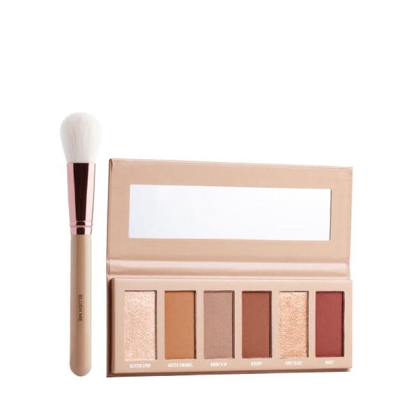 Fernando Hervas - Cheeky Duo Argan Blush Palette & Blush Brush bronze-me