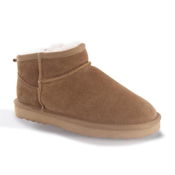 AUS WOOLI Sheepskin Classic Ultra Mini Boot - Tan AU WOMEN 8/AU MEN 6