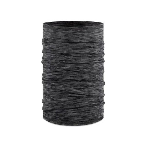Buff Kids Merino Wool Neckwear Lightweight Multifunction Tube Scarf Graphite Multistripes