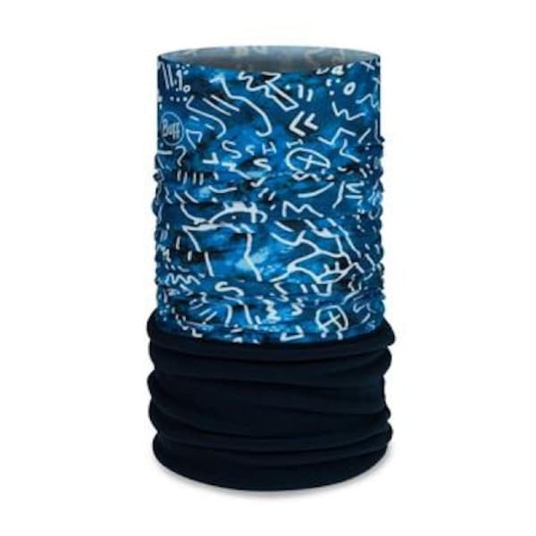 Buff Kids MultiPolar Neckwear PrimaLoft Fleece Warm Scarf Tivat Blue