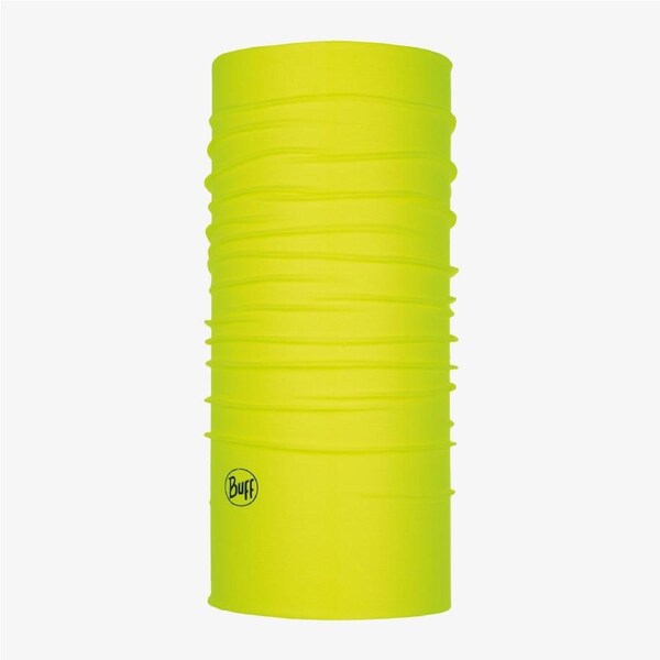 Buff UV Neck Gaiter UPF50 HeiQ Smart Temp Yellow Fluor