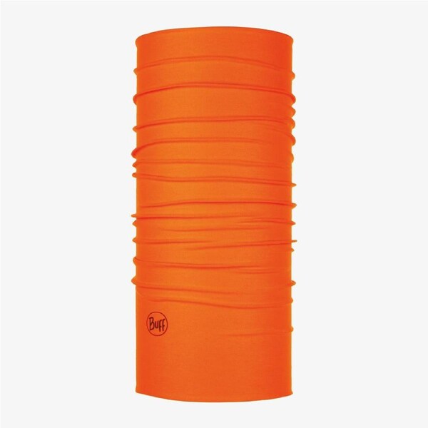 Buff UV Neck Gaiter UPF50 HeiQ Smart Temp Orange Fluor