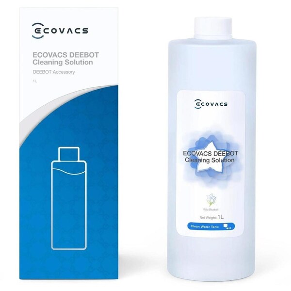 ECOVACS Cleaning Solution (1L) for DEEBOT X/T/N all series White