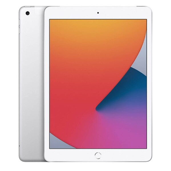 Apple iPad 32GB Wi-Fi + Cellular (10.2", 8th Gen) - Silver Silver