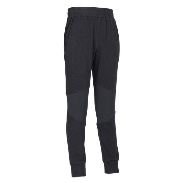 Domyos Kids' Loose Fit Cotton Jogging Bottoms 500 Black 10-11 Years / 141-150 cm / Black