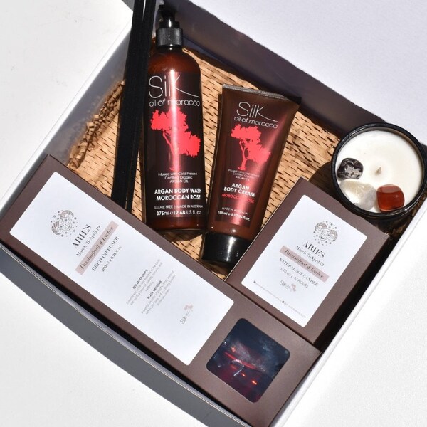 Silk Oil of Morocco - Zodiac Gift Hamper aries
