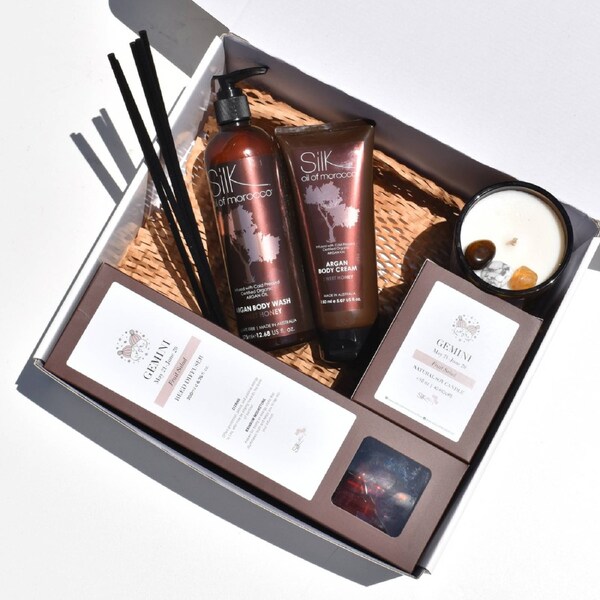 Silk Oil of Morocco - Zodiac Gift Hamper gemini