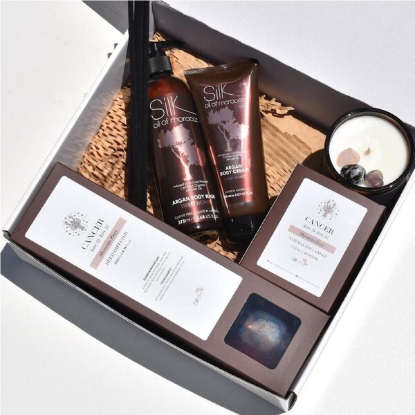 Silk Oil of Morocco - Zodiac Gift Hamper cancer