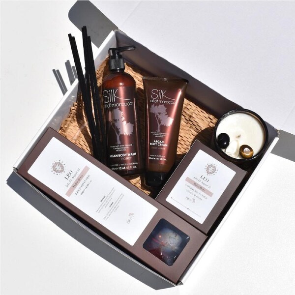 Silk Oil of Morocco - Zodiac Gift Hamper leo