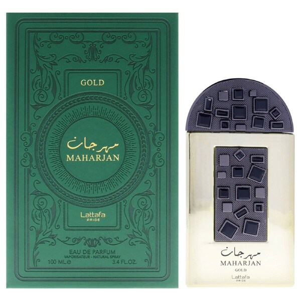 Lattafa Pride Maharjan Gold by Lattafa for Women - 3.4 oz EDP Spray 3.4 oz