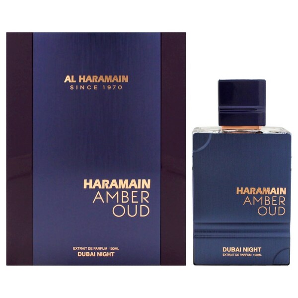 Al Haramain Amber Oud - Dubai Night by Al Haramain for Unisex - 3.33 oz Extrait De Parfum Spray 3.33 oz