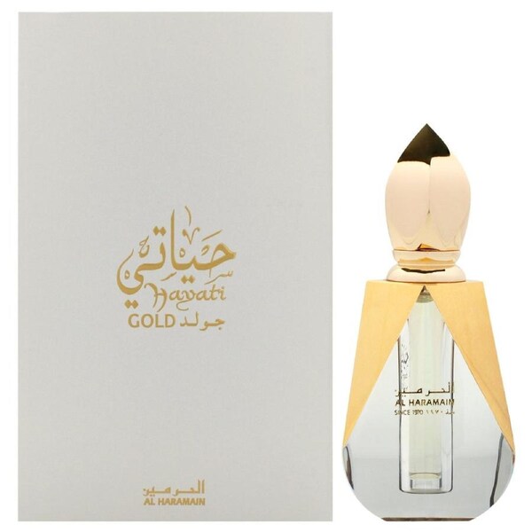 Al Haramain Hayati Gold by Al Haramain for Unisex - 0.4 oz Concentrated Perfume Oil 0.4 oz
