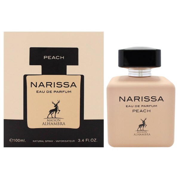 Maison Alhambra Narissa - Peach by Maison Alhambra for Women - 3.4 oz EDP Spray 3.4 oz
