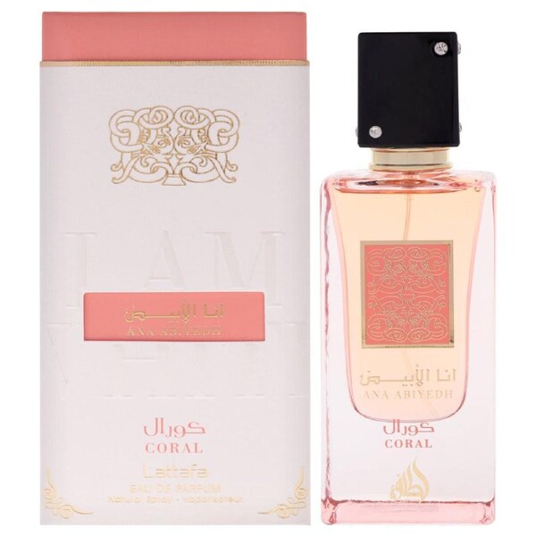 Lattafa Ana Abiyedh Coral by Lattafa for Unisex - 2.04 oz EDP Spray 2.04 oz
