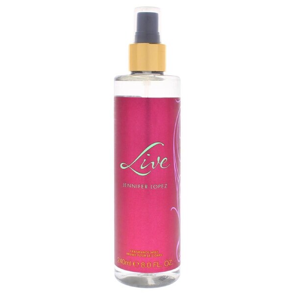 Jennifer Lopez Live by Jennifer Lopez for Women - 8 oz Fragance Mist 8 oz