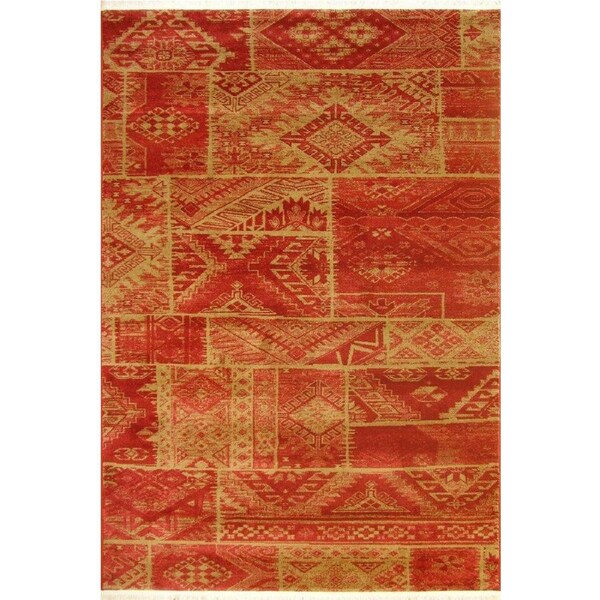 Cyrus Rugs Dallas Abstract Rug - 101 Red 230x160cm 230x160cm